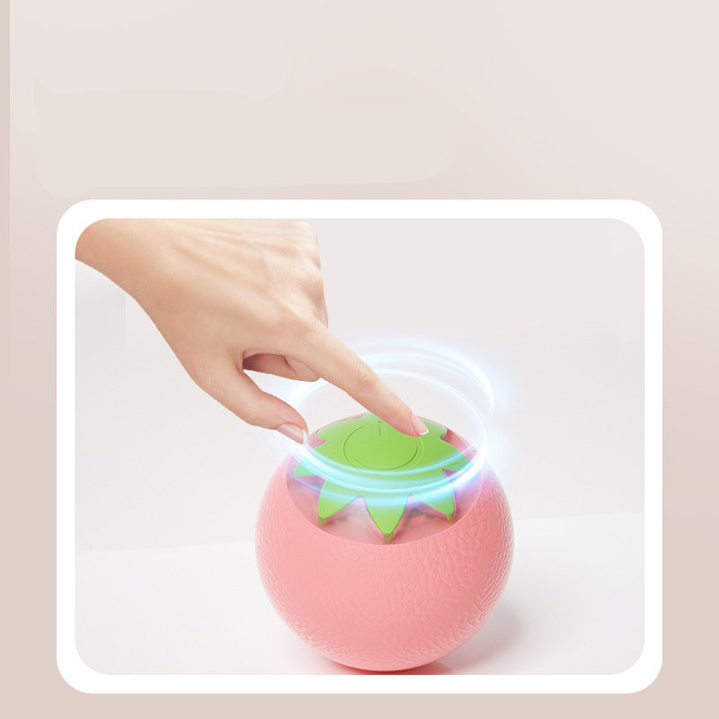 KFX-0979773 Electric Teaser Ball for Dogs and Cats - Automatic Interactive Toy for Indoor Play and Dental Care