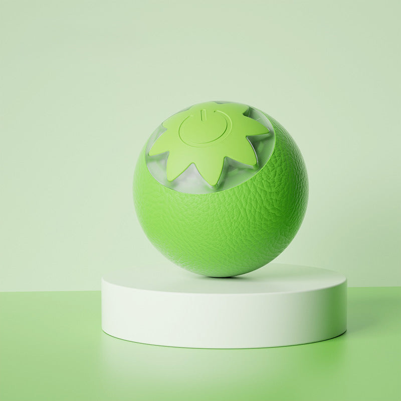 KFX-0979773 Electric Teaser Ball for Dogs and Cats - Automatic Interactive Toy for Indoor Play and Dental Care