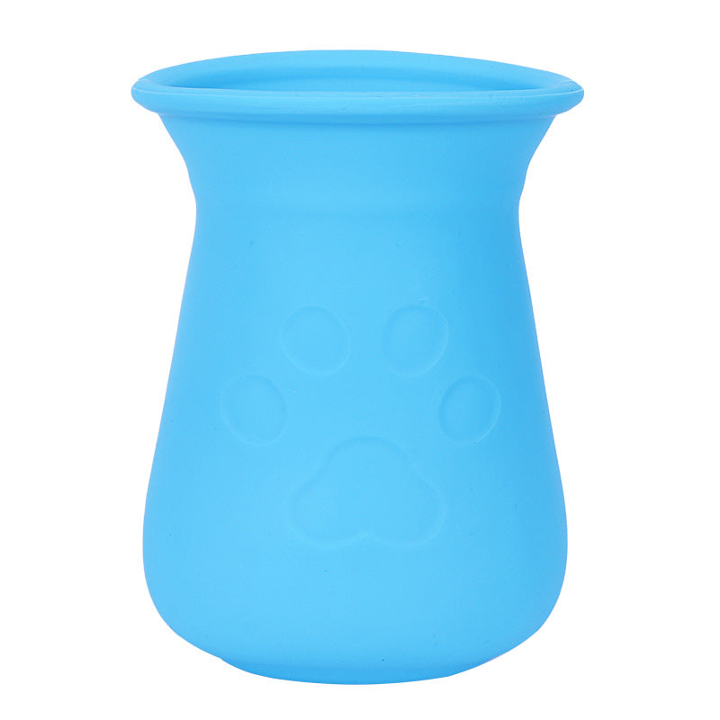 KFX-0980157 Portable Silicone Pet Foot Washing Cup for Easy Cleaning - Food Grade Material