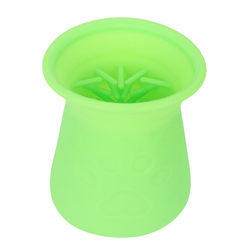 KFX-0980157 Portable Silicone Pet Foot Washing Cup for Easy Cleaning - Food Grade Material