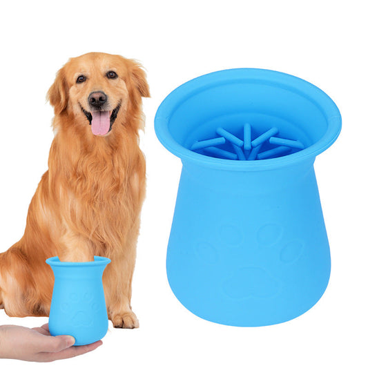 KFX-0980157 Portable Silicone Pet Foot Washing Cup for Easy Cleaning - Food Grade Material