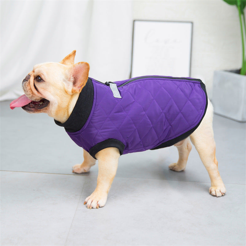 KFX-0980669 Cotton French Bucket Vest for Dogs - Multiple Colors Available