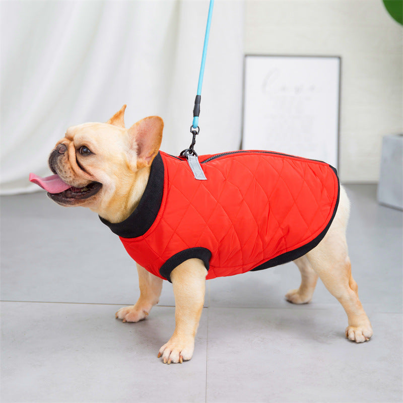 KFX-0980669 Cotton French Bucket Vest for Dogs - Multiple Colors Available