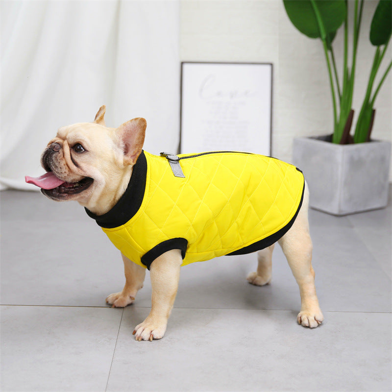 KFX-0980669 Cotton French Bucket Vest for Dogs - Multiple Colors Available