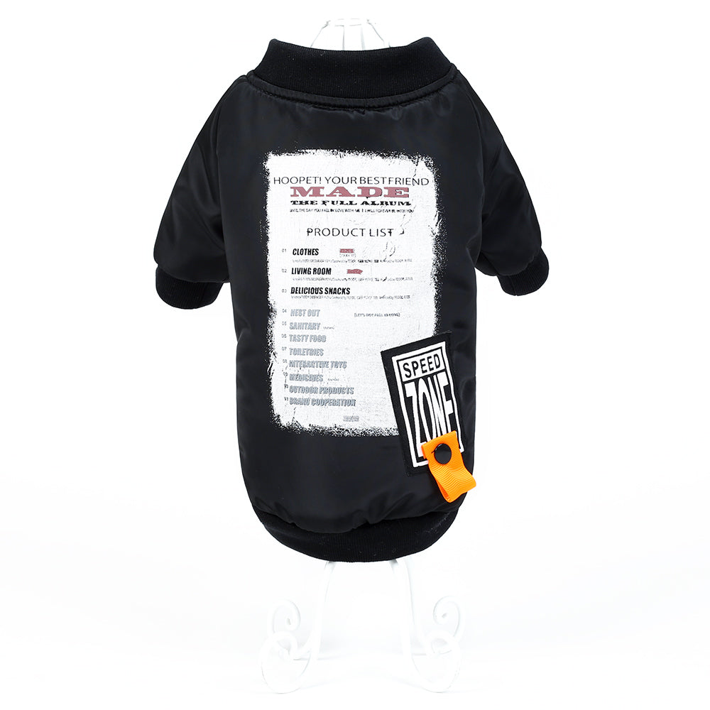 KFX-0982461 Casual Printed Winter Clothes for Dogs - Soft Cotton Fabric