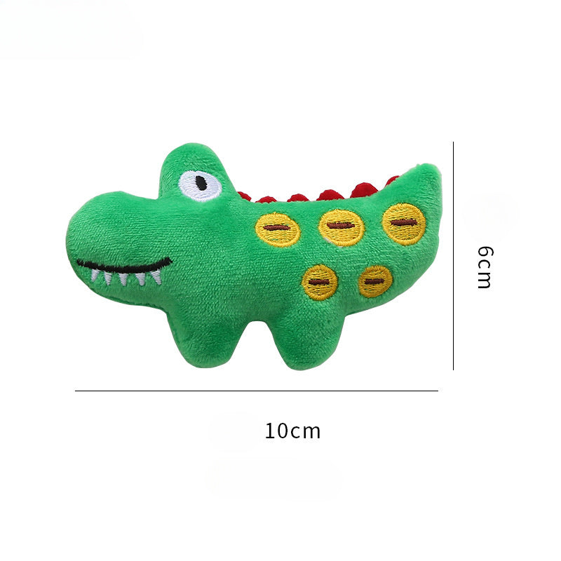 KFX-0985533 Cow-Shaped Plush Cat Toy with Catnip - Interactive & Bite-Resistant Fun for Cats