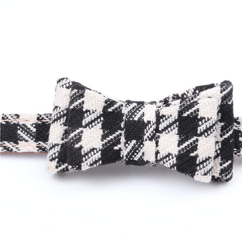 KFX-0986045 Adjustable Pet Dog Bow Collar and Scarf – Multiple Colors Available
