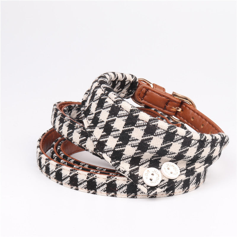 KFX-0986045 Adjustable Pet Dog Bow Collar and Scarf – Multiple Colors Available