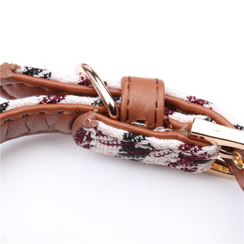 KFX-0986045 Adjustable Pet Dog Bow Collar and Scarf – Multiple Colors Available