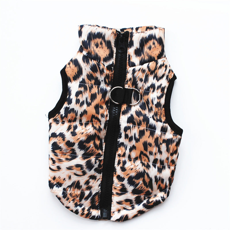 KFX-0988605 Personalized Cotton-Padded Dog Jacket Vest in Various Styles and Sizes