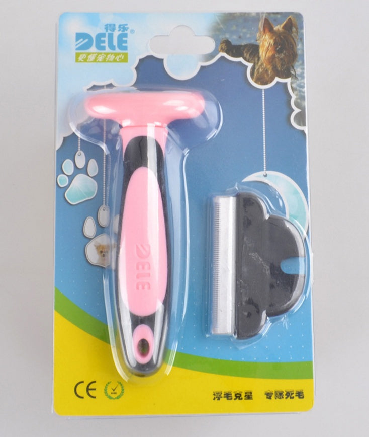 KFX-0995389 Pet Hair Removal Comb for Long Straight Hair - Available in Small, Medium, Large Sizes