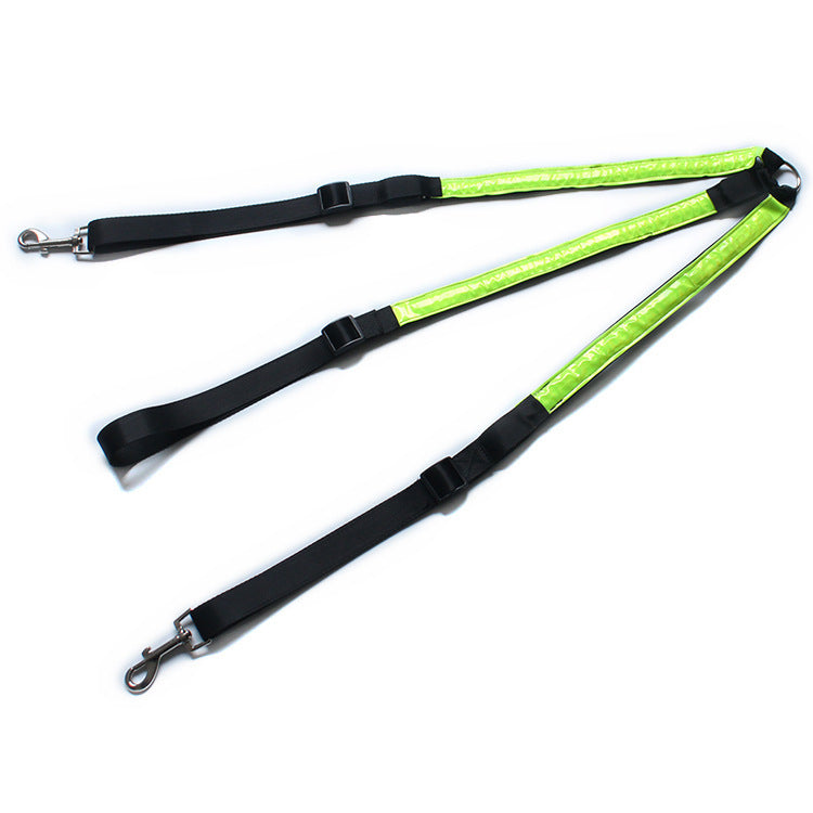 KFX-0998845 Luminous Chest Strap LED Cinch Harness for Horses - Polyester Material, Four Season Use