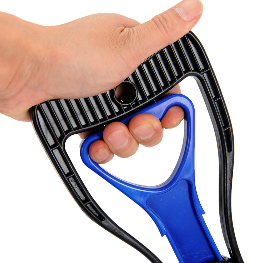 KFX-1003325 Pet Dog Toilet Picker with Clamp - 60cm Length, Sapphire Blue or Black