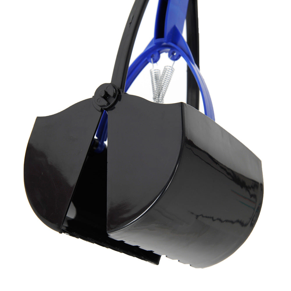 KFX-1003325 Pet Dog Toilet Picker with Clamp - 60cm Length, Sapphire Blue or Black