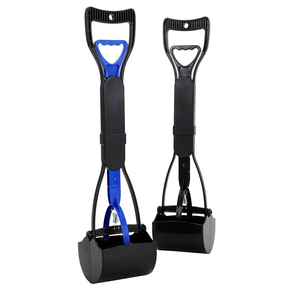 KFX-1003325 Pet Dog Toilet Picker with Clamp - 60cm Length, Sapphire Blue or Black