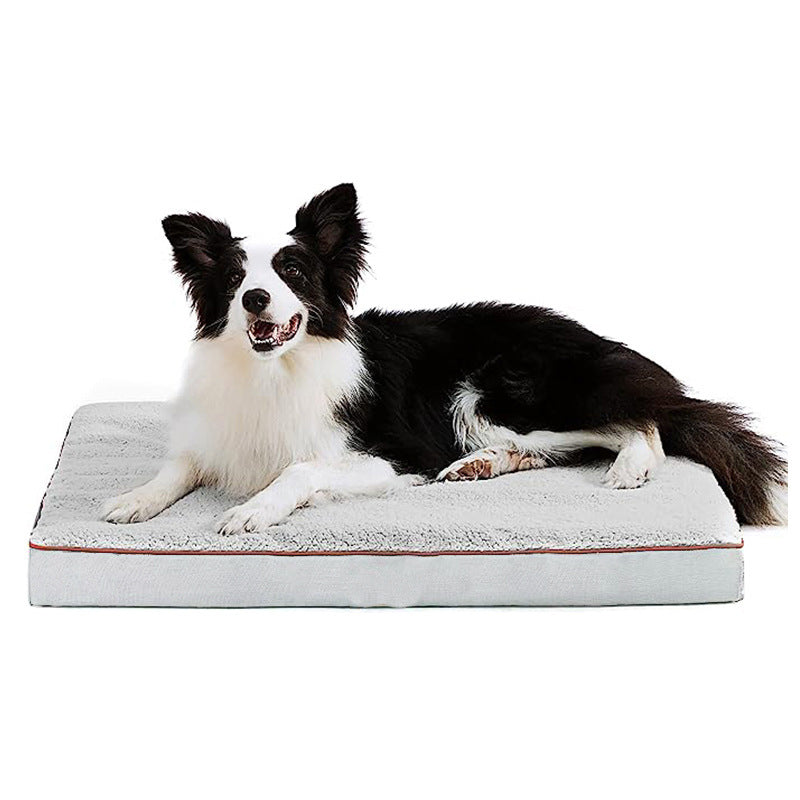 KFX-1003581 Removable and Washable Dog Cage Mat – Soft Sponge Kennel Pet Pad in Various Colors and Sizes