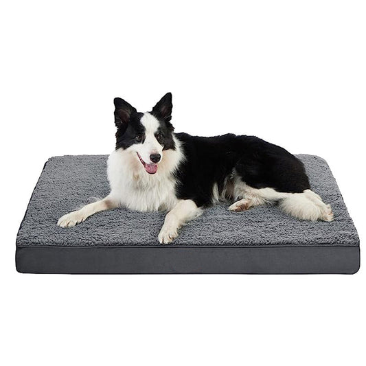 KFX-1003581 Removable and Washable Dog Cage Mat – Soft Sponge Kennel Pet Pad in Various Colors and Sizes