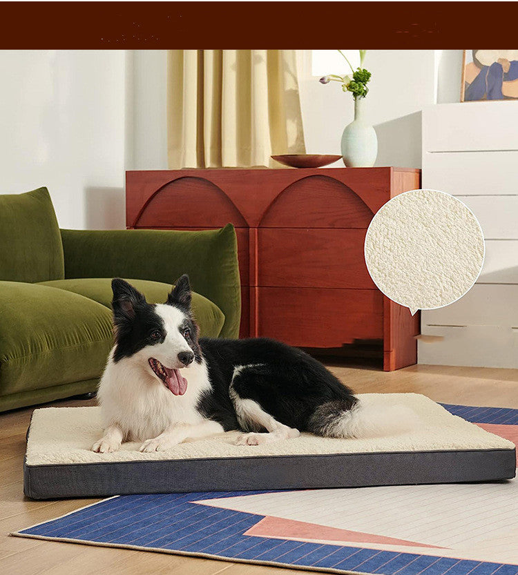 KFX-1003581 Removable and Washable Dog Cage Mat – Soft Sponge Kennel Pet Pad in Various Colors and Sizes