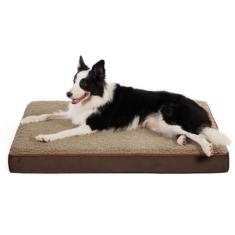 KFX-1003581 Removable and Washable Dog Cage Mat – Soft Sponge Kennel Pet Pad in Various Colors and Sizes