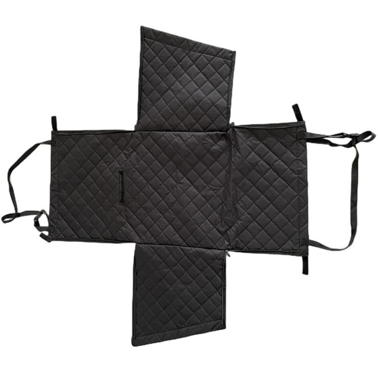 KFX-1004349 Pet Safety Seat Mat for Dogs - Anti-Dirty Car Rear Basket, Cloth Material, 55x45x50cm