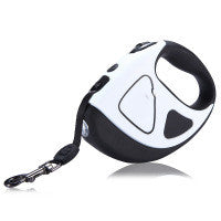 KFX-1005117 Automatic Retractable Dog Leash with LED Light and Anti-Slip Handle, 3m/5m Durable Braid Pet Supply