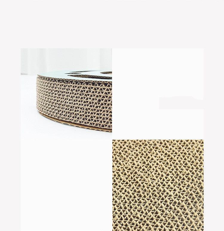 KFX-1005501 Large Cat Scratching Board in Corrugated Paper - Rectangle, Square, and Round Styles