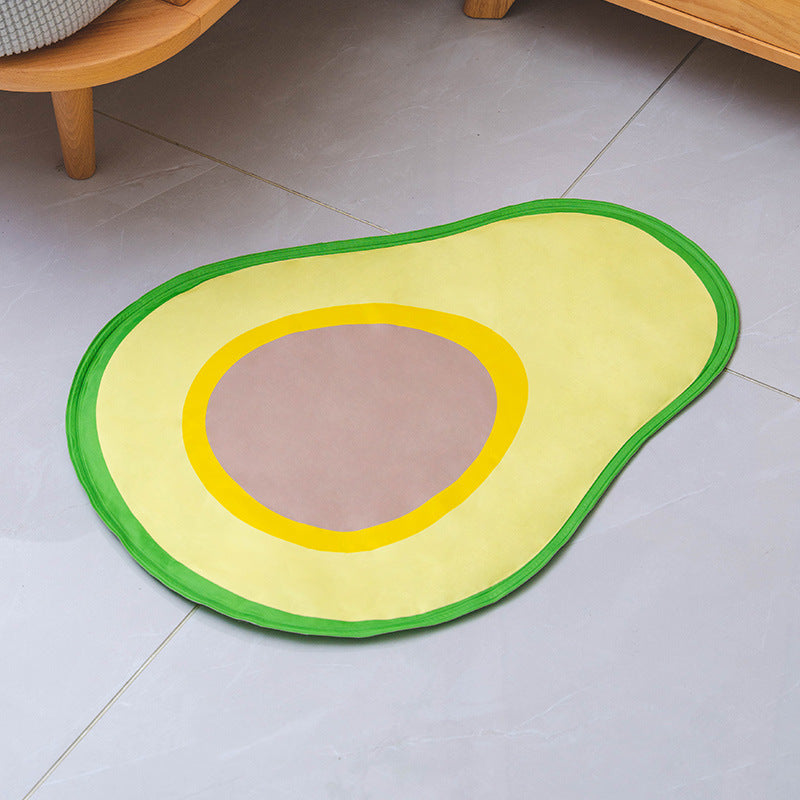 KFX-1007165 Cooling Pet Pad in Ice Cream, Avocado, and Strawberry Colors for Dogs