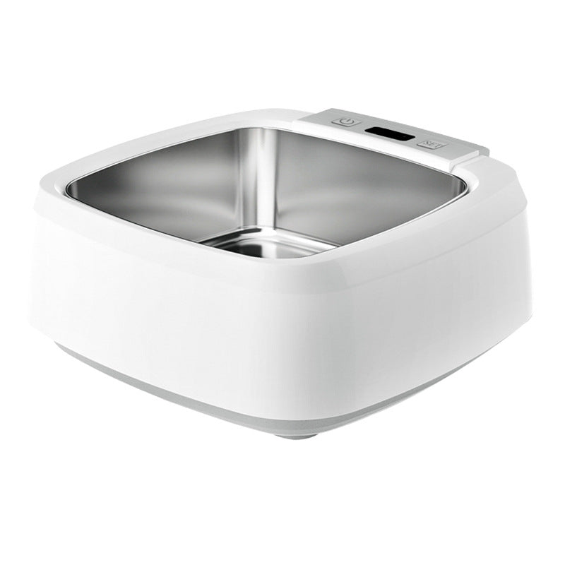 KFX-1009085 Smart Stainless Steel Heated Bowl for Dogs and Cats, Detachable Round Design