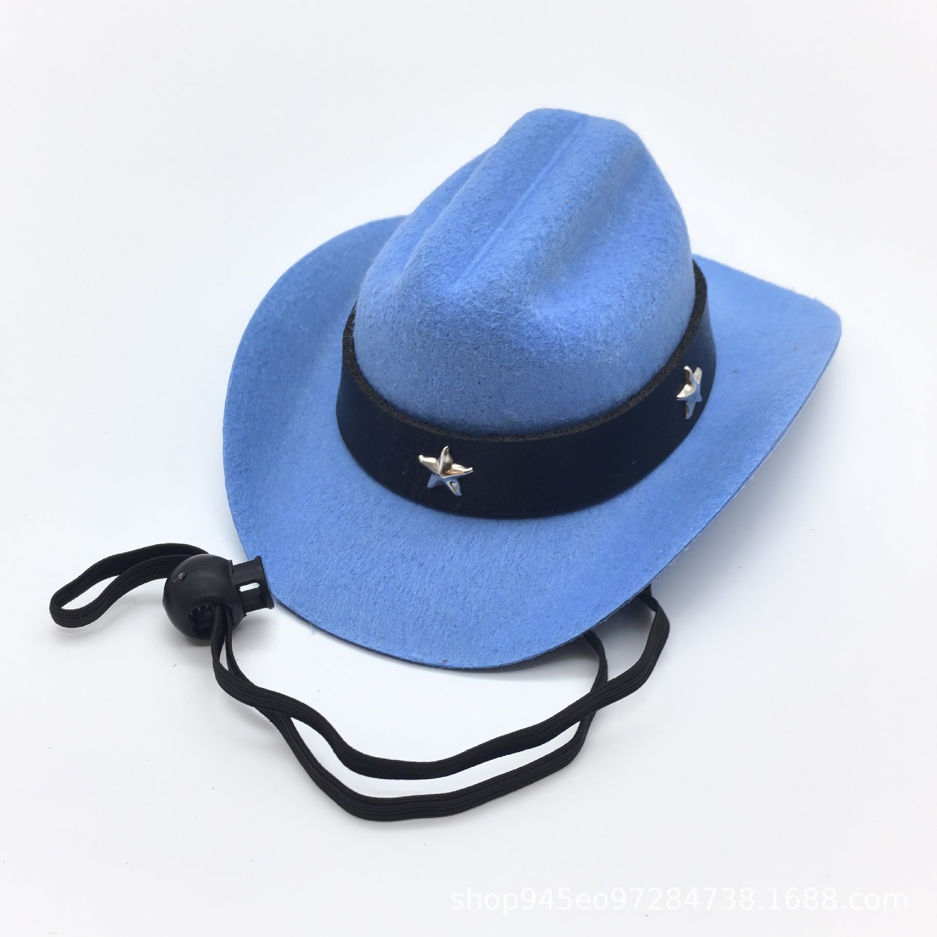KFX-1010109 Leopard Print Cat Hat for All Seasons – Stylish Denim Decoration