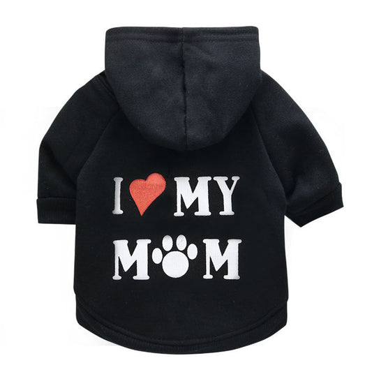 KFX-1010365 Fleece Printed Pet Sweater for Dogs - Casual Style, Multiple Colors & Sizes Available