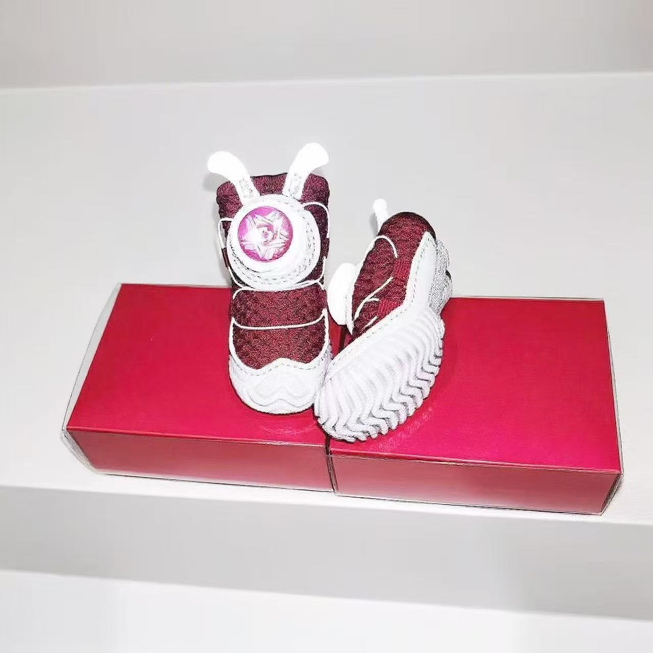 KFX-1017661 Breathable Mesh Pet Shoes for Small Dogs with Rotating Button - Multiple Colors Available