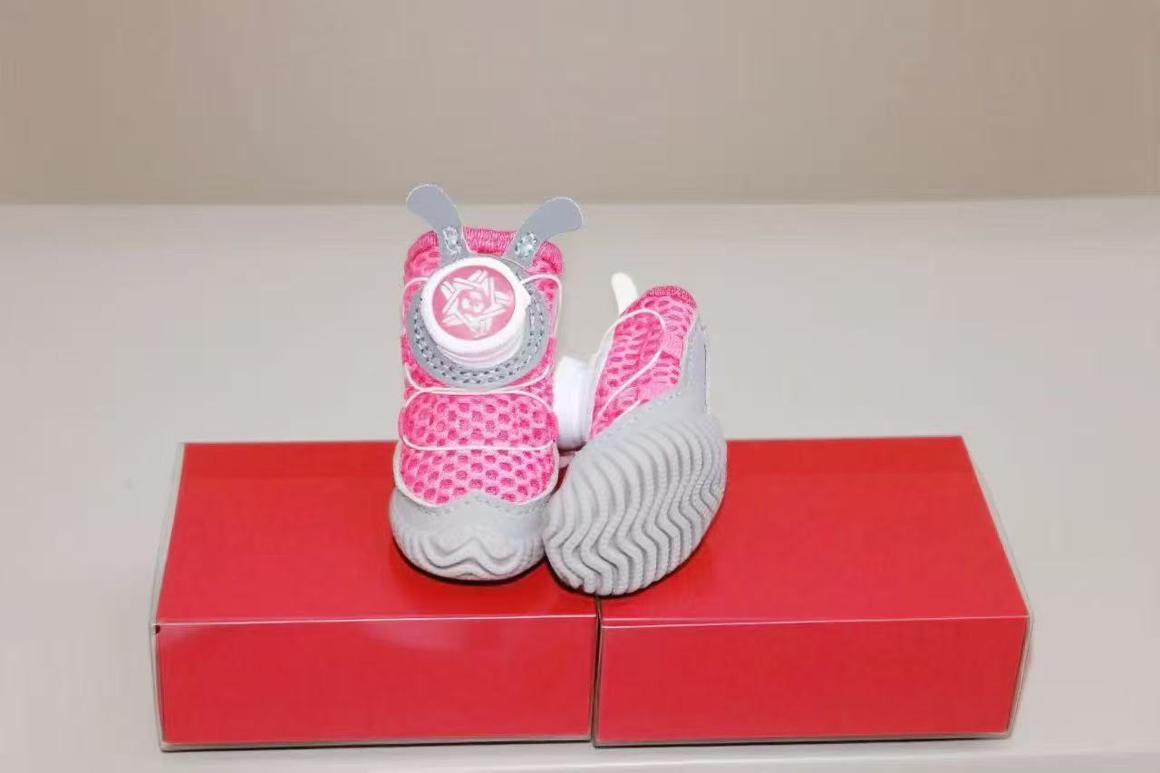 KFX-1017661 Breathable Mesh Pet Shoes for Small Dogs with Rotating Button - Multiple Colors Available