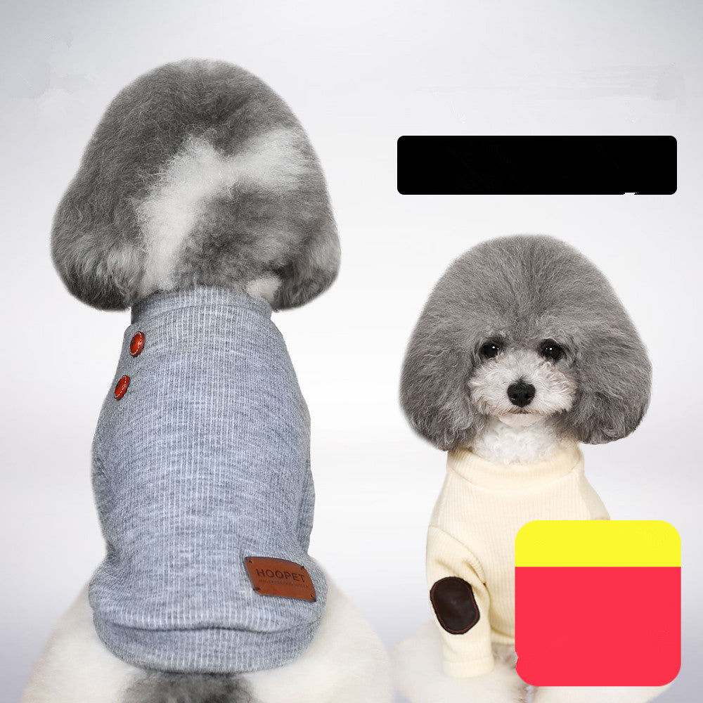 KFX-1021373 Casual Pullover Sweater for Small Dogs and Cats - Two-Legged Design
