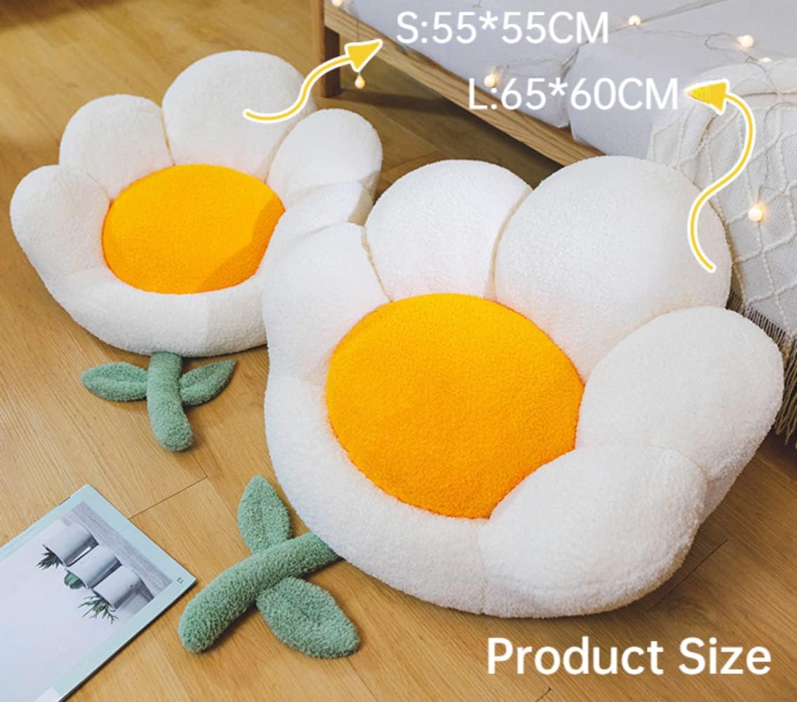 KFX-1024061 Flower-Shaped Soft Cat and Dog Nest Bed, Non-Slip Comfortable Cushion for Small Pets