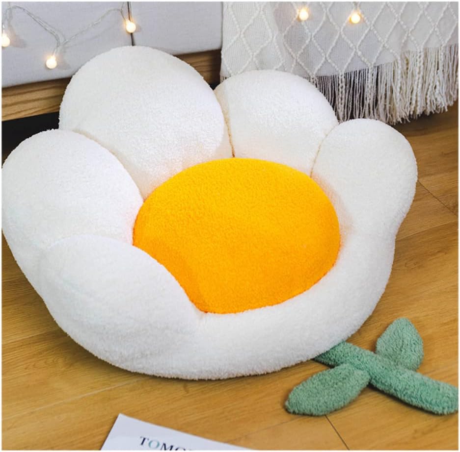 KFX-1024061 Flower-Shaped Soft Cat and Dog Nest Bed, Non-Slip Comfortable Cushion for Small Pets
