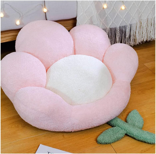 KFX-1024061 Flower-Shaped Soft Cat and Dog Nest Bed, Non-Slip Comfortable Cushion for Small Pets