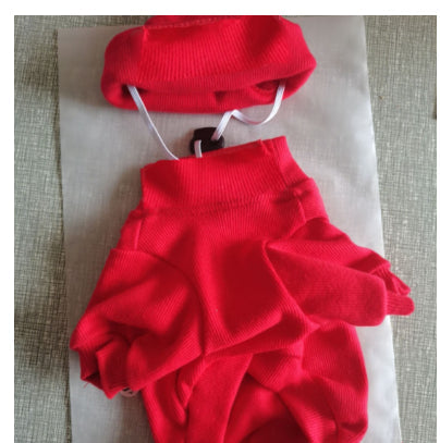 KFX-1024957 Casual Cotton Pet Shirt for Small and Medium Dogs in Black, White, Orange, Light Blue - Autumn/Winter Wear