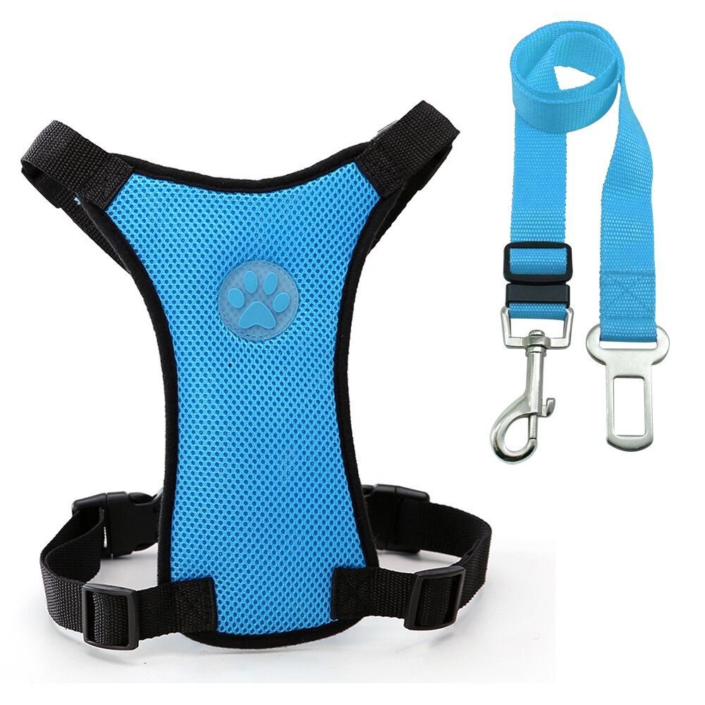 KFX-1025853 Breathable Mesh Dog Harness with Adjustable Chest Strap and Durable D-Ring