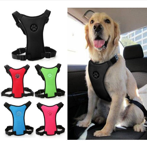 KFX-1025853 Breathable Mesh Dog Harness with Adjustable Chest Strap and Durable D-Ring