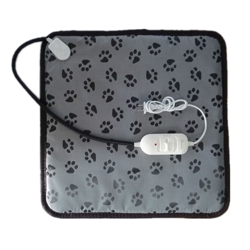 KFX-1034173 Electric Pet Heating Blanket 45cm x 45cm Adjustable Dual Temperature for Cats and Dogs