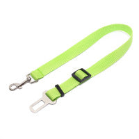KFX-1034941 Adjustable Dog Seat Belt for Car Safety, Durable Nylon Harness Restraint for Pets 5-20kg