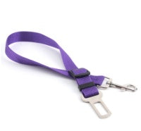 KFX-1034941 Adjustable Dog Seat Belt for Car Safety, Durable Nylon Harness Restraint for Pets 5-20kg