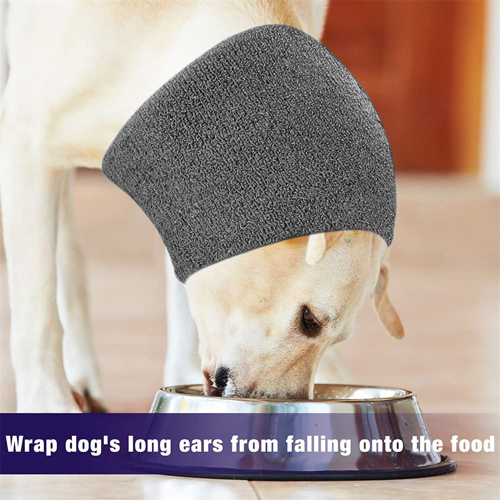 KFX-1042877 Thickened Warm Earmuffs for Pets - Available in Blue, Purple, and Gray