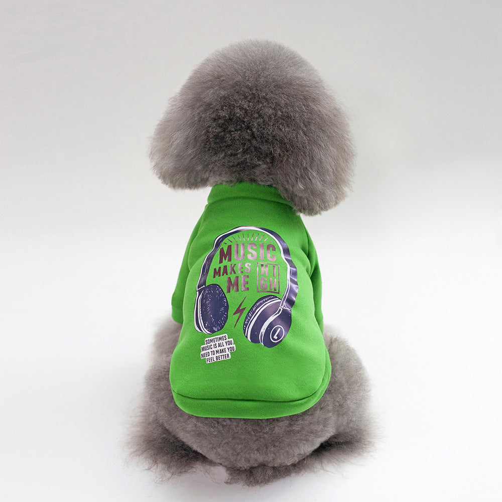 KFX-1043133 Cozy Brushed Hoodies for Dogs in Various Colors and Sizes