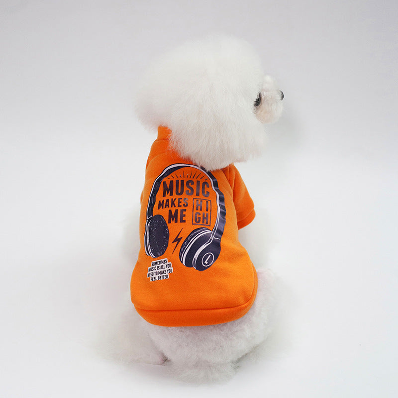 KFX-1043133 Cozy Brushed Hoodies for Dogs in Various Colors and Sizes
