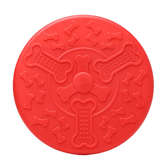 KFX-1048637 Dual-Use Pet Training and Feeding Toy - Soft, Bite-Resistant TPR, Available in Multiple Colors