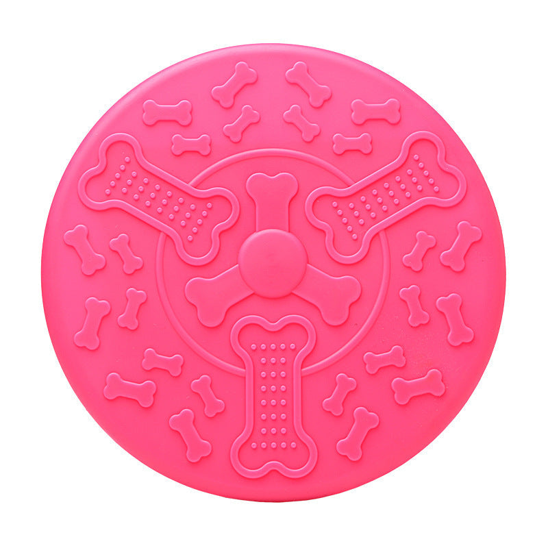 KFX-1048637 Dual-Use Pet Training and Feeding Toy - Soft, Bite-Resistant TPR, Available in Multiple Colors