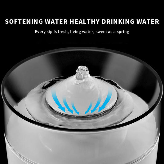KFX-1049661 Automatic Cat Water Dispenser with Simple Design and Durable ABS Material