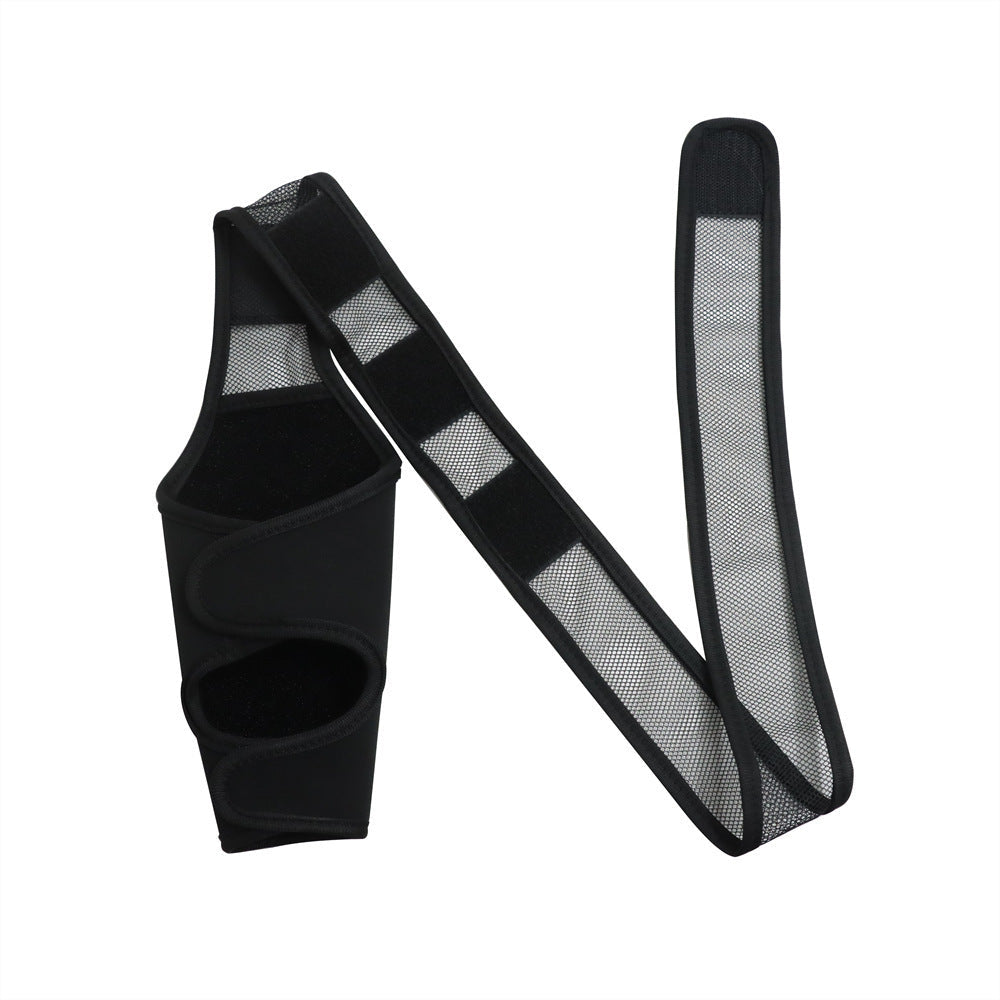 KFX-1050429 Dog Thigh Protector for Front and Rear Leg Fractures, Neoprene Fabric Mesh, Casual Design, Size S-XL, Black