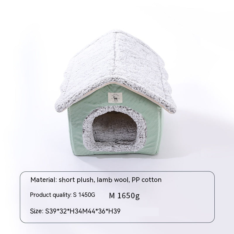 KFX-1059389 Self-Heating Thermal Pet Bed - Cozy Nest for Cats in Various Sizes
